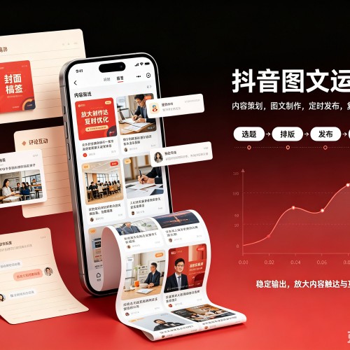 青冈抖音图文代运营服务